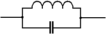 [Circuit of capacitor and inductor in parallel]