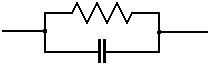 [Capacitor in parallel with Resistor]