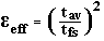 [Effective Dielectric Constant formula]