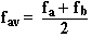 [Average Frequency formula]