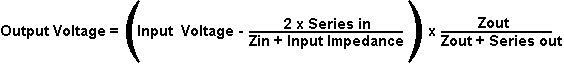 [output voltage formula]